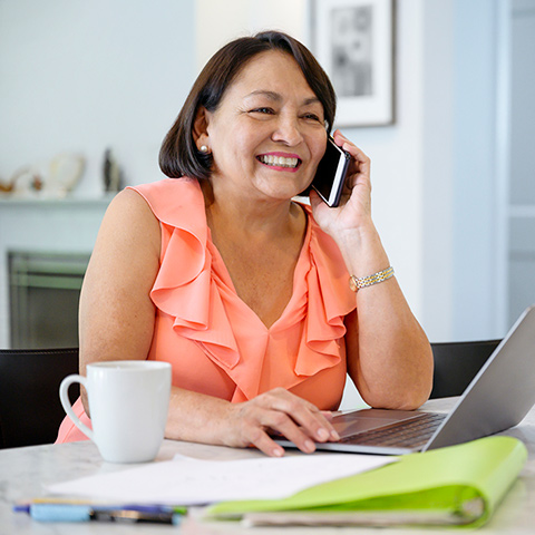 older woman talking on a cell phone_voice_id_hero_content